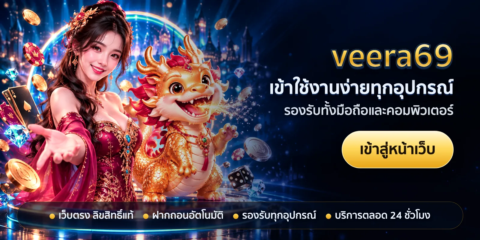 ภาพหัวเรื่องของ veera69 ชุดที่ 2 — เข้าใช้งานง่ายทุกอุปกรณ์